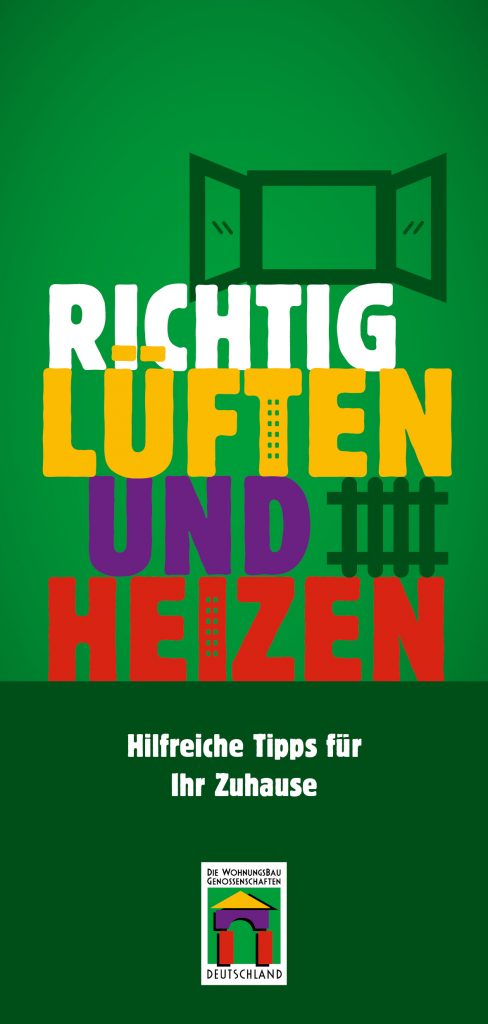 Richtig Lüften und Heizen - Bitte Flyer downloaden!